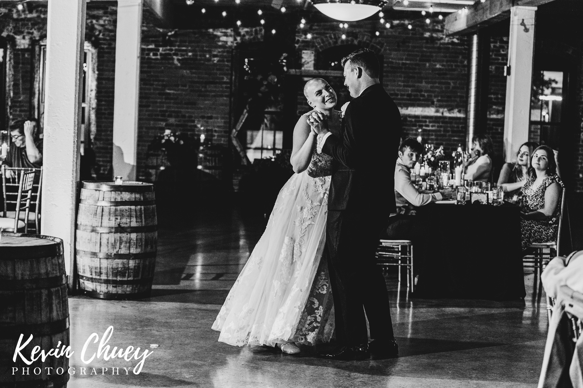Great Lakes Brewing Company Tasting Room Wedding - Bride and Groom First Dance