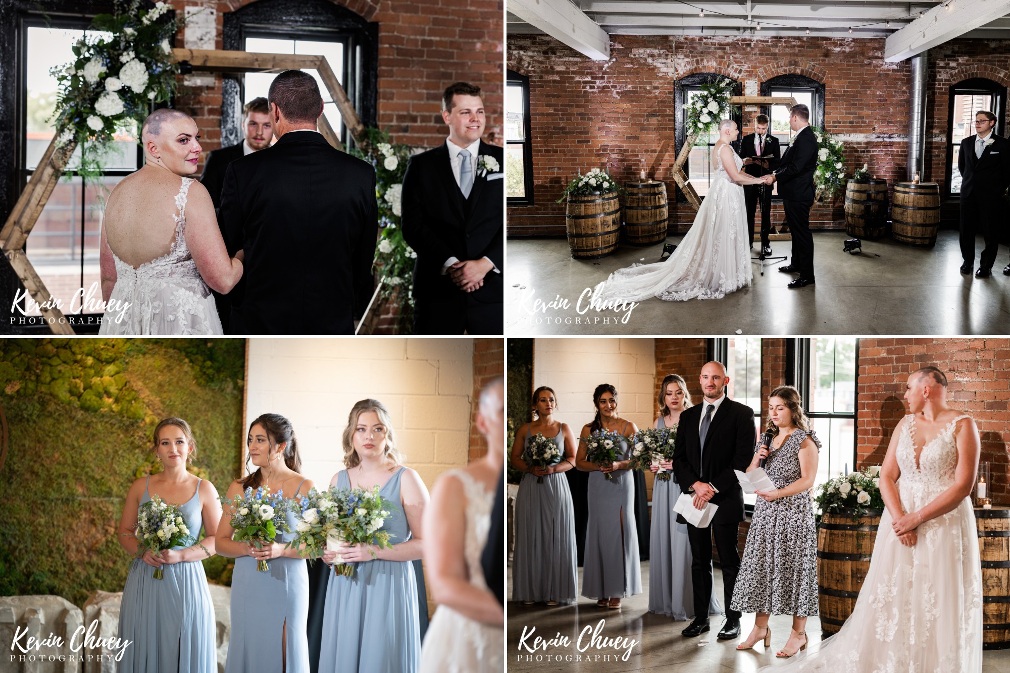 Great Lakes Brewing Company Tasting Room Wedding - Wedding Ceremony