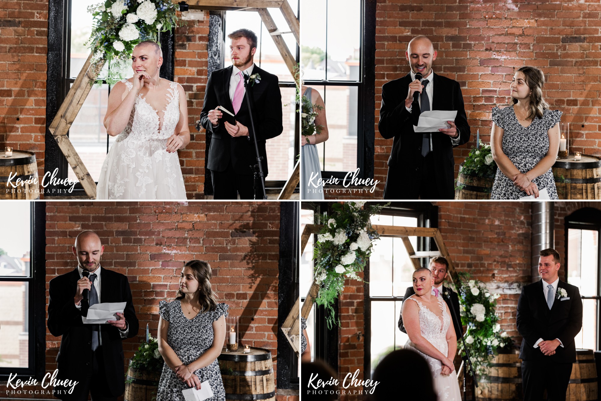 Great Lakes Brewing Company Tasting Room Wedding - Wedding Ceremony